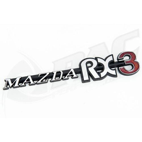 MAZDA RX3 REAR QUARTER BADGE